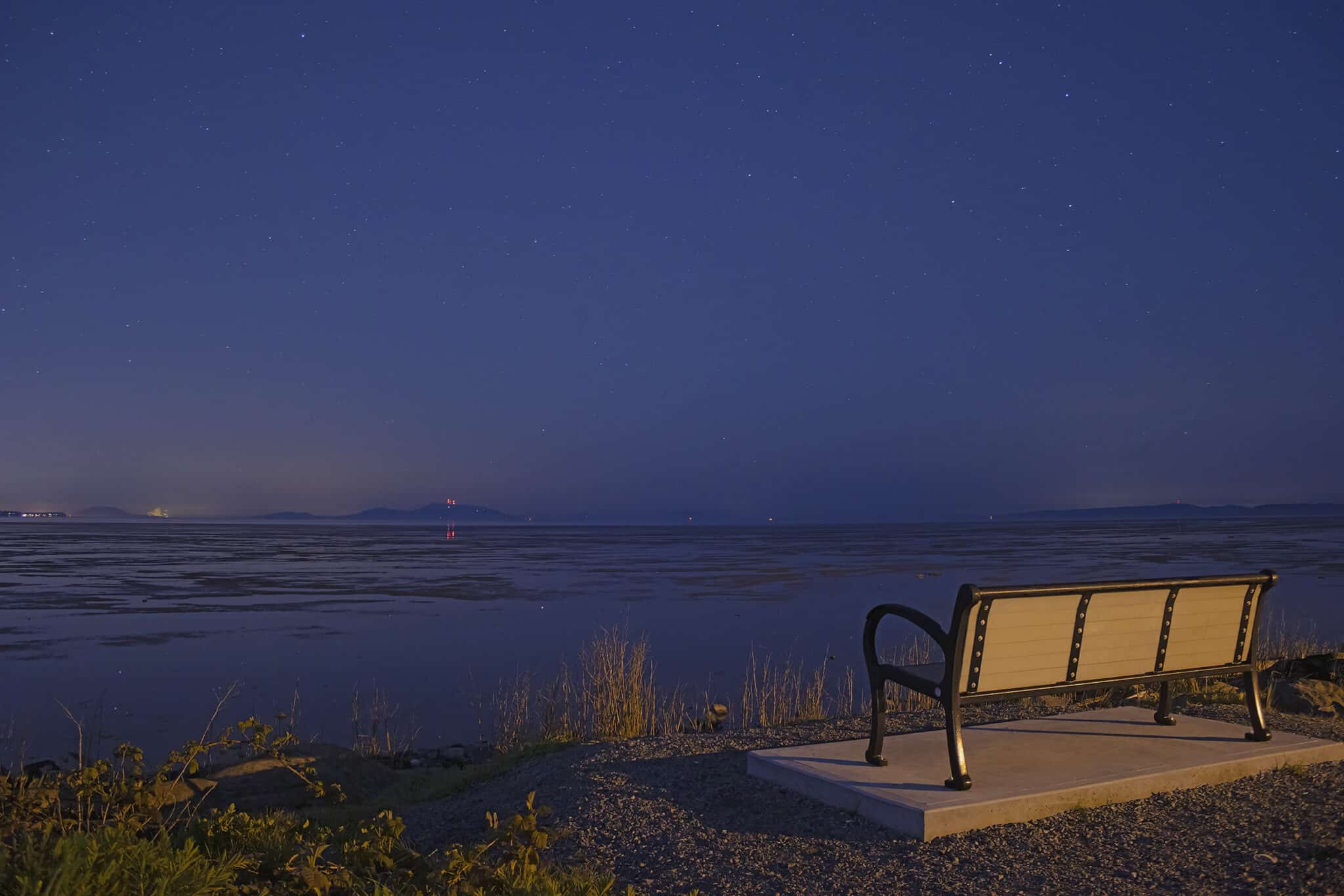 Nighttime in Delta